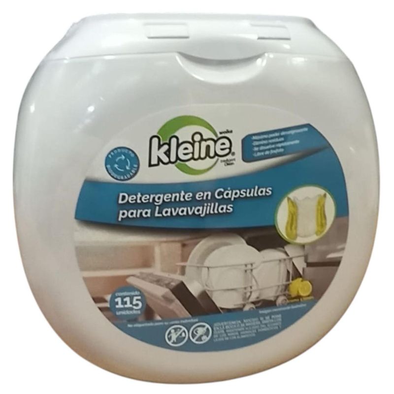KLEINE WOLKE - Detergente en cápsula para Lavavajillas  Frasco (plástico/vidrio)