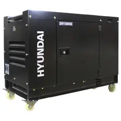 HYUNDAI - Generador Eléctrico a Diésel Partida Eléctrica 8500 W 25 l