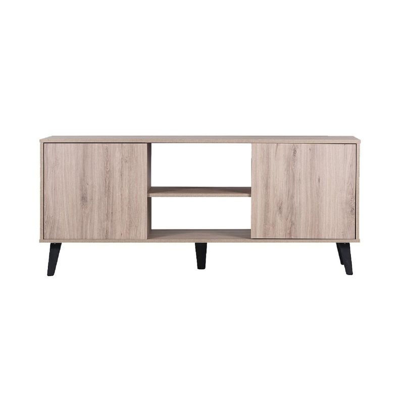 MOBIKIT - Rack TV 50 " Atlanta Roble Santana 120x60x38.5 cm