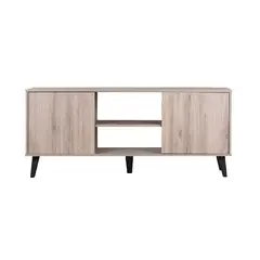 MOBIKIT - Rack TV 50 " Atlanta Roble Santana 120x60x38.5 cm