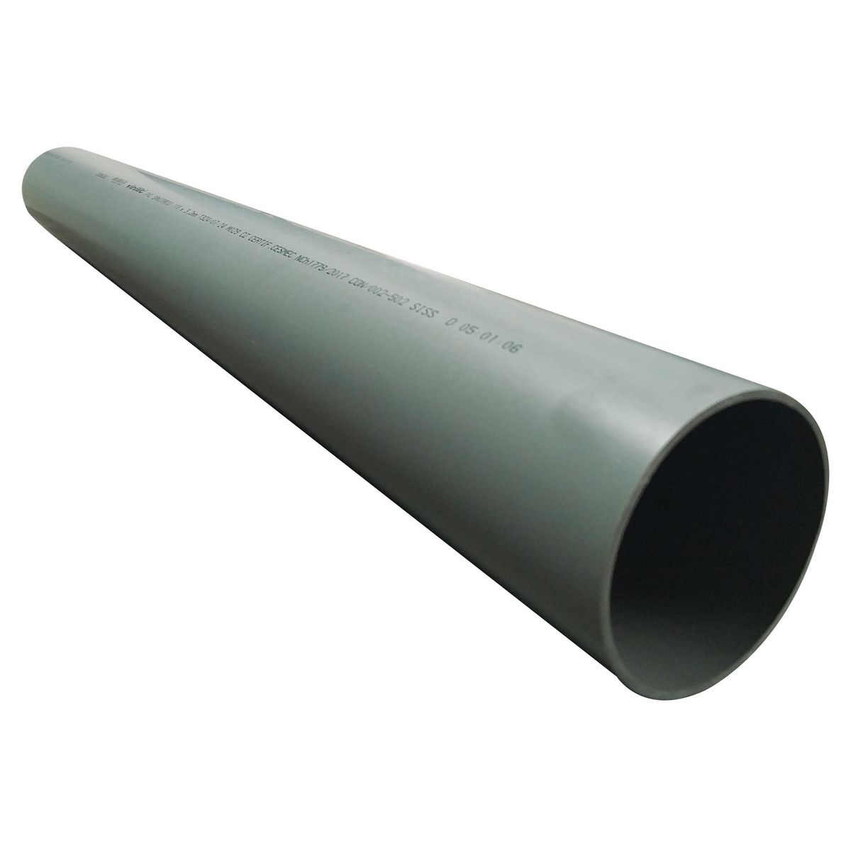 HOFFENS - Tubo ALC Gris PVC Agua 75 mmx300 cm