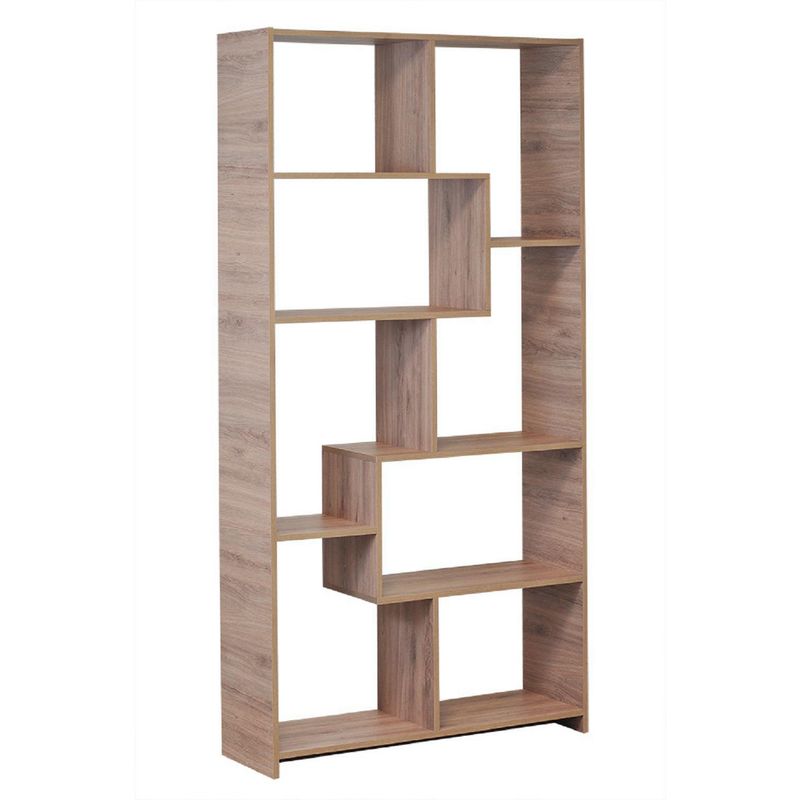 MOBIKIT - Estante Santana  5 Nivel(es) 90x180x29.5 cm Roble
