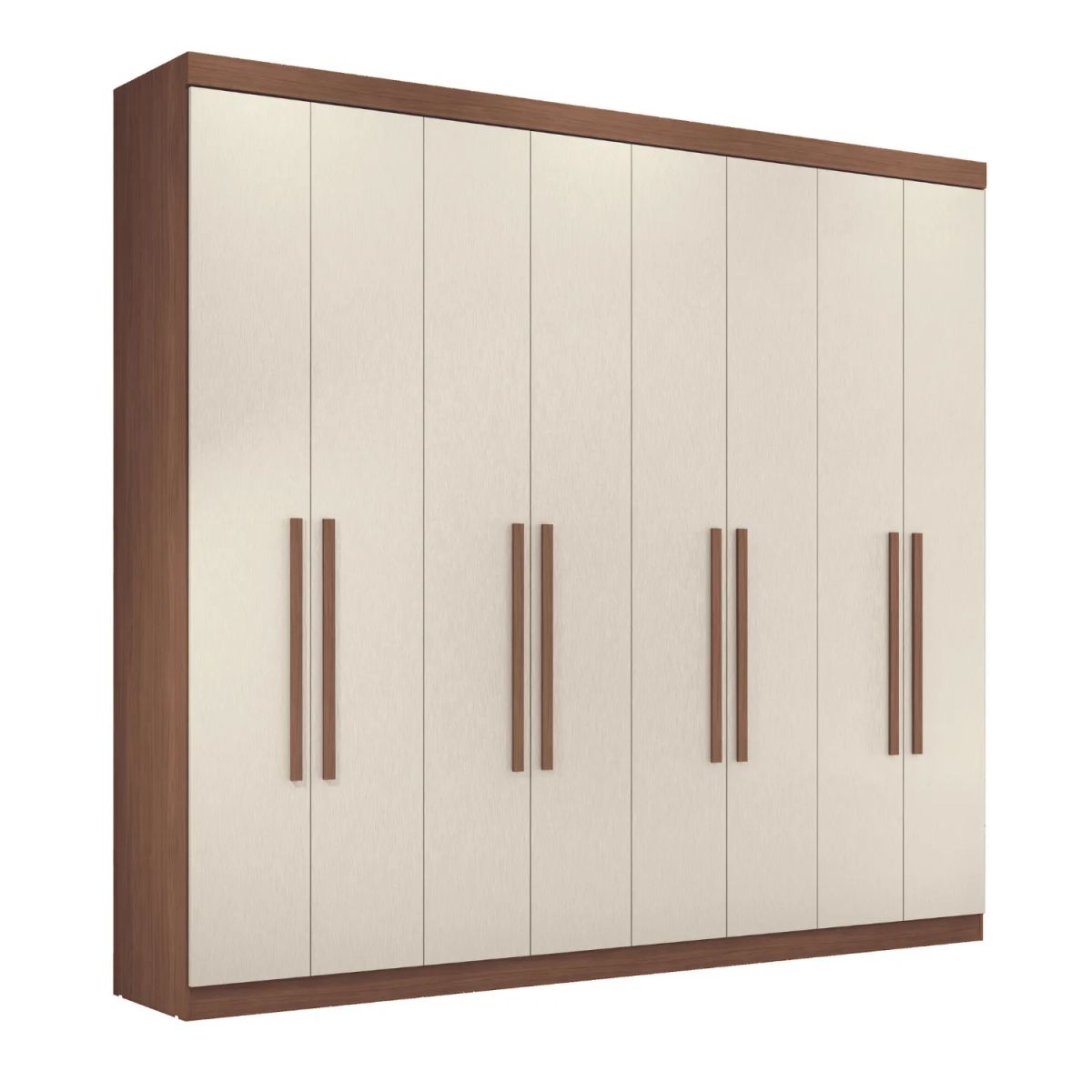 ONESSTA - Clóset Máster 8 Puerta(s) 4 Cajón(es) 8 Repisa(s) 238.8x219x46.3 cm Beige