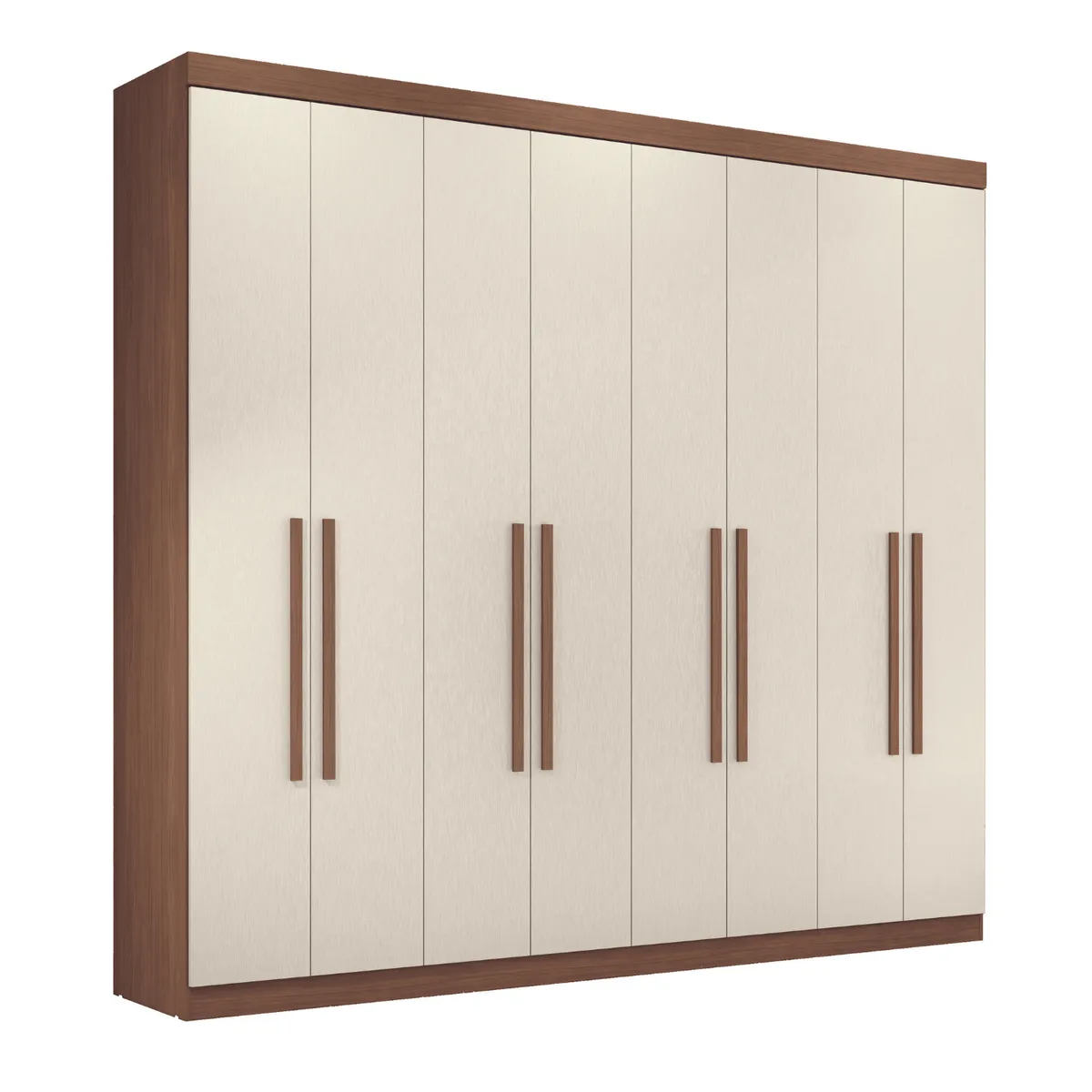ONESSTA - Clóset Máster 8 Puerta(s) 4 Cajón(es) 8 Repisa(s) 238.8x219x46.3 cm Beige