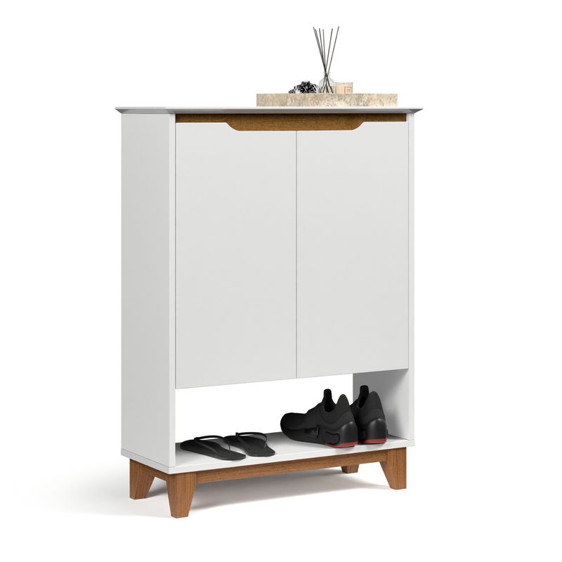 ONESSTA - Zapatera Hall  3 Nivel(es) 90.5x68x26.5 cm Blanco