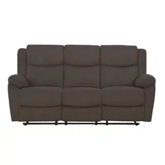 JUST HOME COLLECTION - Sillón Reclinable 3 cuerpos Thane 190x103x96 cm Moca