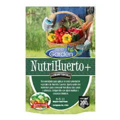 BEST GARDEN - Fertilizante soluble para huertos caseros