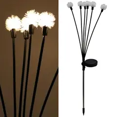 JUST HOME COLLECTION - Estaca Solar D´León 6 Piezas 1 W IP 44 1 lm Luz Cálida