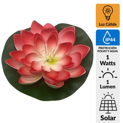 Imagen 2 del producto Estaca Solar Led Loto 8 Piezas 1 W IP 44 1 lm Luz Cálida