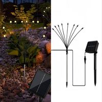 Estaca Solar Luciérnaga 5 en 1 10 m 1 W IP 44 1 lm Luz Cálida