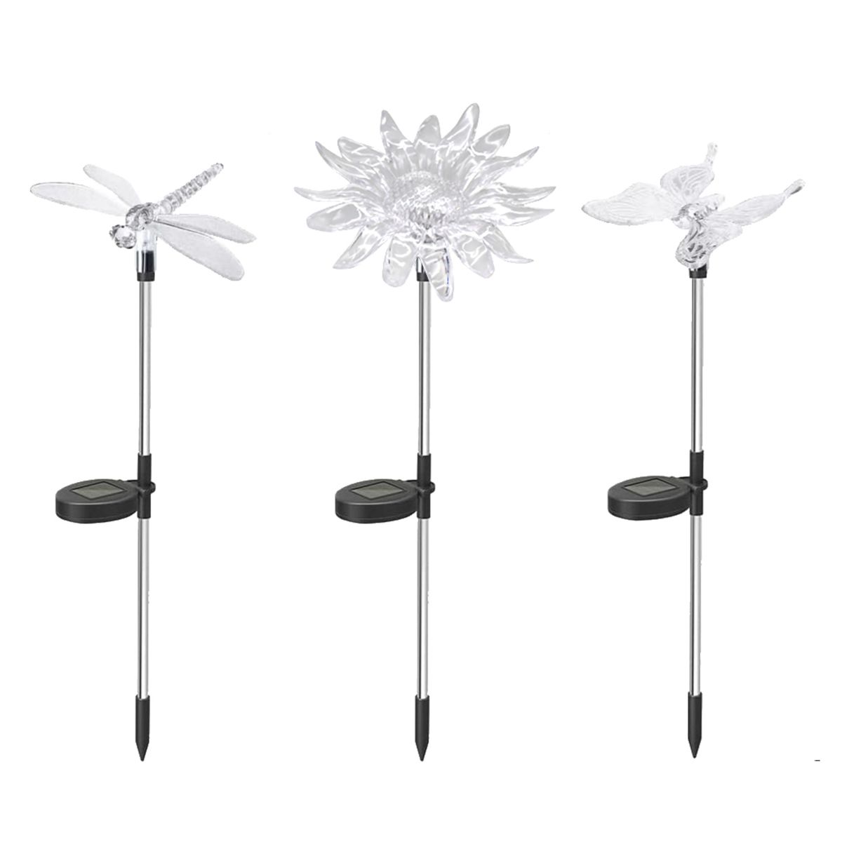 JUST HOME COLLECTION - Estaca Solar Farol Flor 1 W IP 44 1 lm Luz Cálida