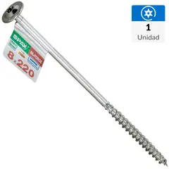 SPAX AMERICAN SCREW - Tornillo Tirafondo Madera Aglomerada 220 mm 8 mm 1 unidad(es)