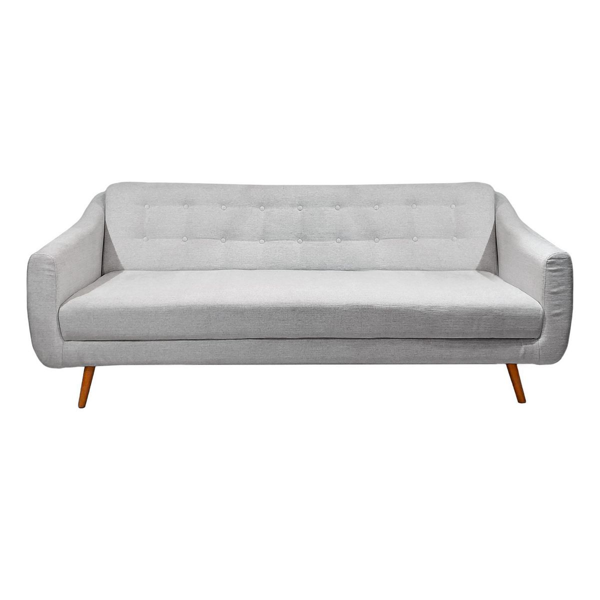 DECOCASA - Sofá 3 cuerpos Mimo 210x79x88 cm Tela