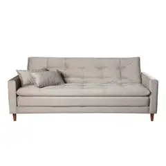 DECOCASA - Sofá cama Lima Beige Oscuro 210x95x90 cm