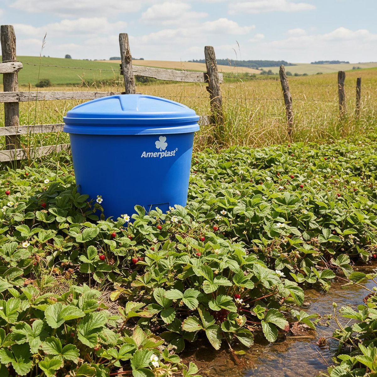 AMERPLAST - Estanque Tapa Click 500 L