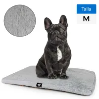 Colchón Antiestrés para Perro 6x54x82 cm Gris