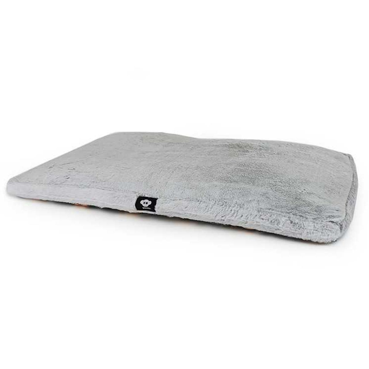 BRNX - Colchón Antiestrés para Perro 6x54x82 cm Gris