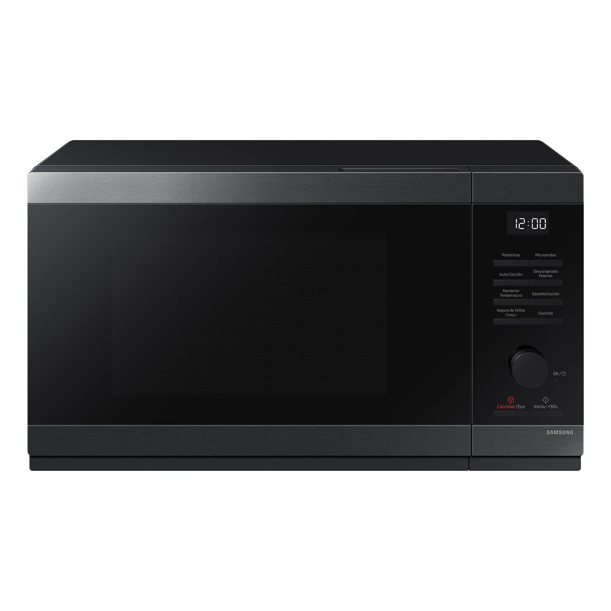 SAMSUNG - Microondas Análogo 32 Litros Negro MS32DG4504AGZS