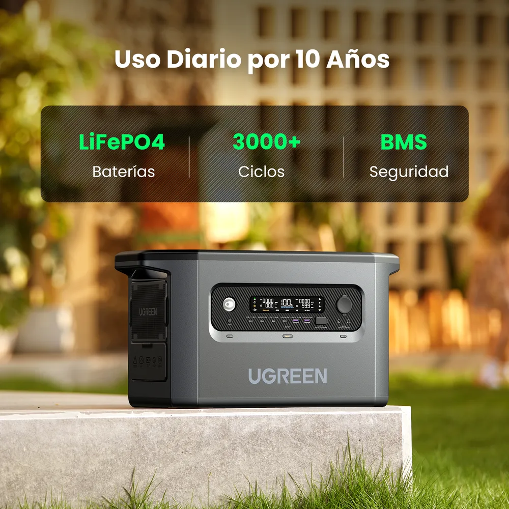 UGREEN Estación de Energía Portátil 2048 Wh, foto 4