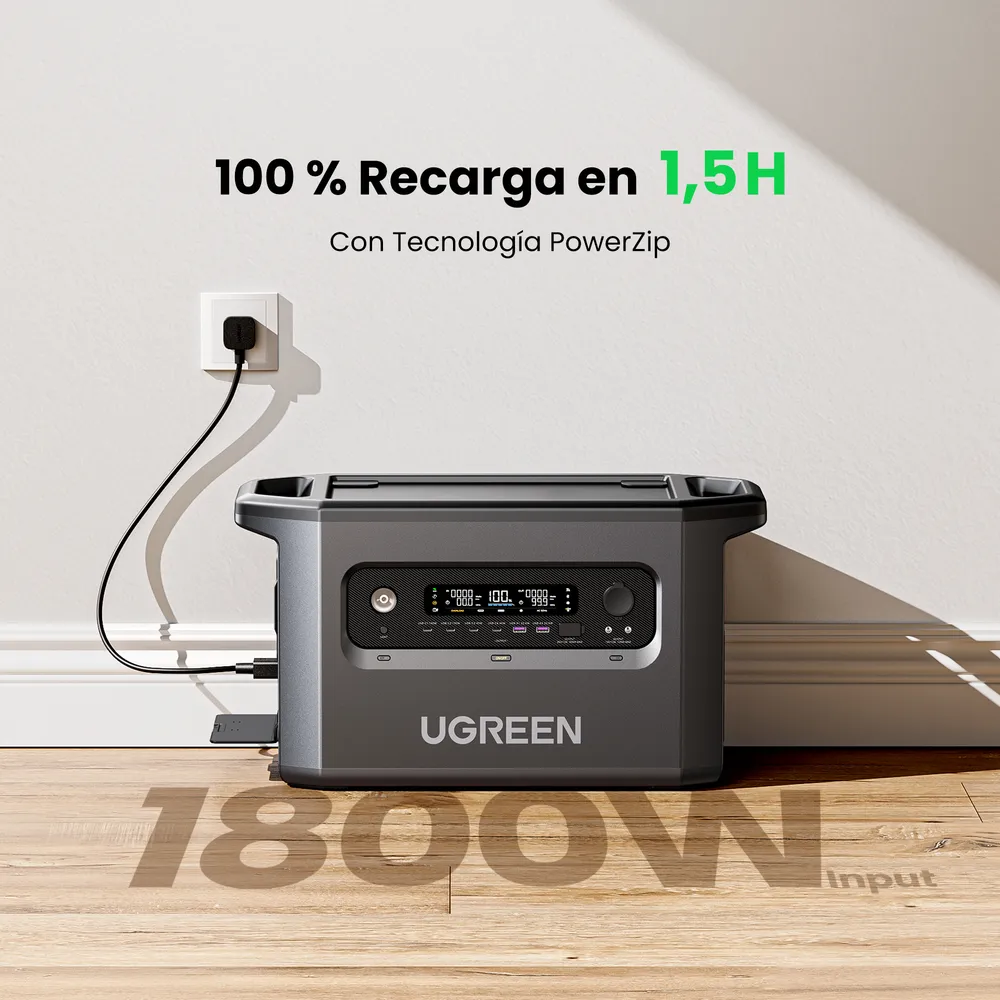 UGREEN Estación de Energía Portátil 2048 Wh, foto 6