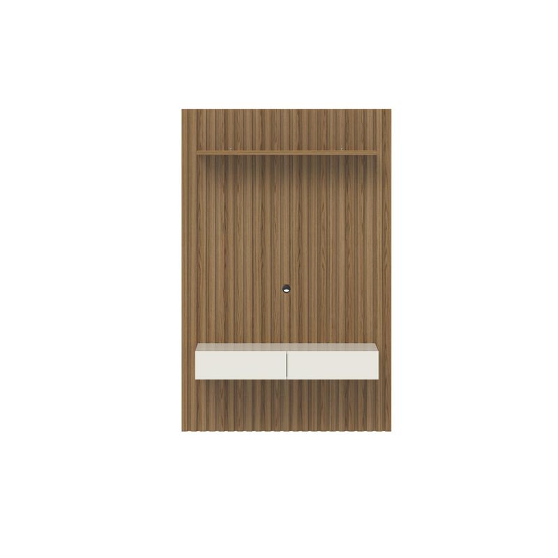 DECOCASA - Home 50 " Aspen Castaño 39.1x219x143 cm