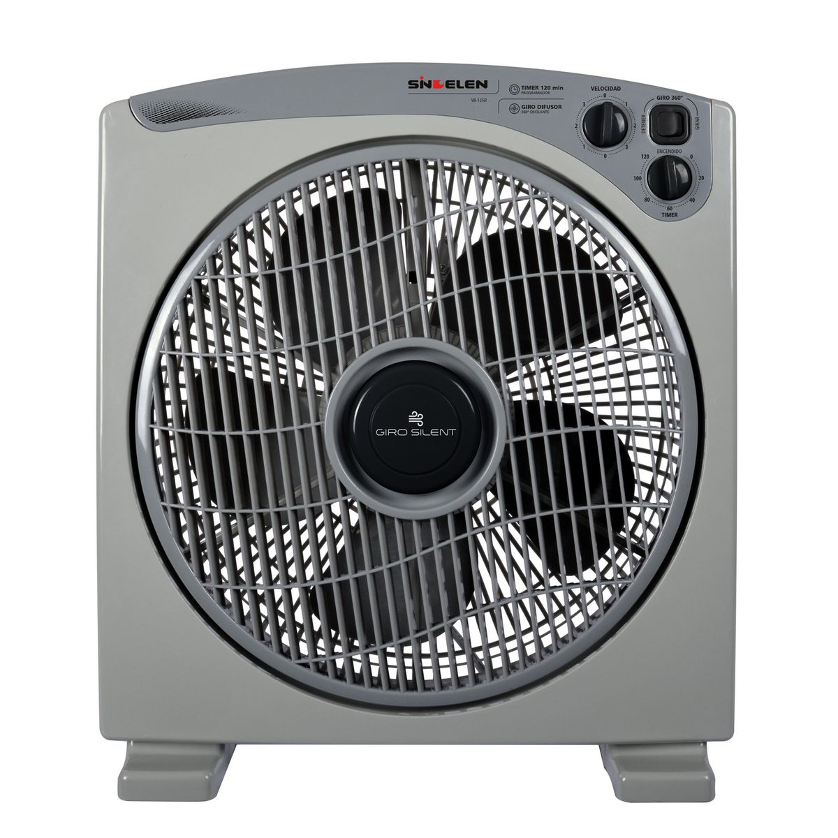 SINDELEN - Ventilador box 12" con timer VB-12GR