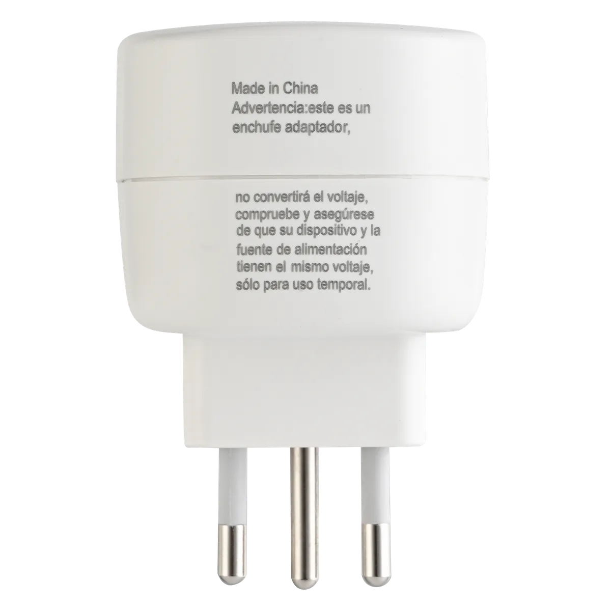 HALUX - Adaptador schuko con protección de sobretensión