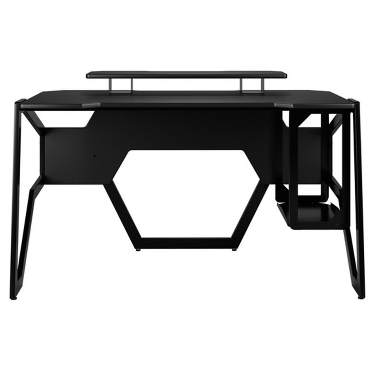 DECOCASA - Escritorio Spider Negro 138x82.2x79.3 cm