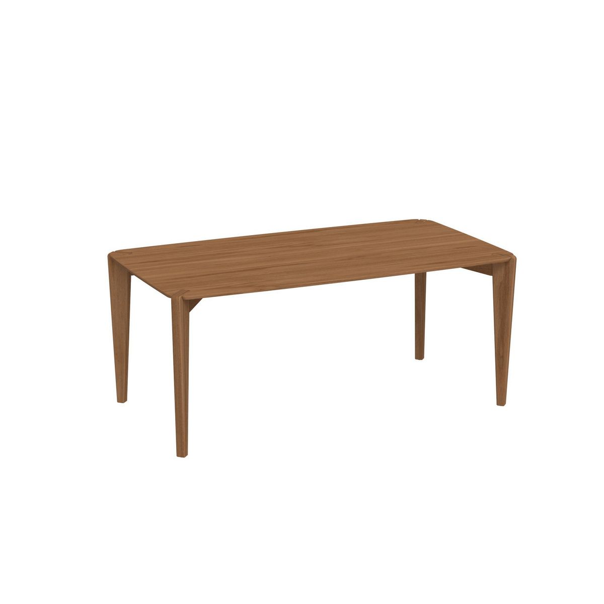 DECOCASA - Juego de Comedor Harmony 6 Sillas Mesa Rectangular 100x77,4x184 cm Natural