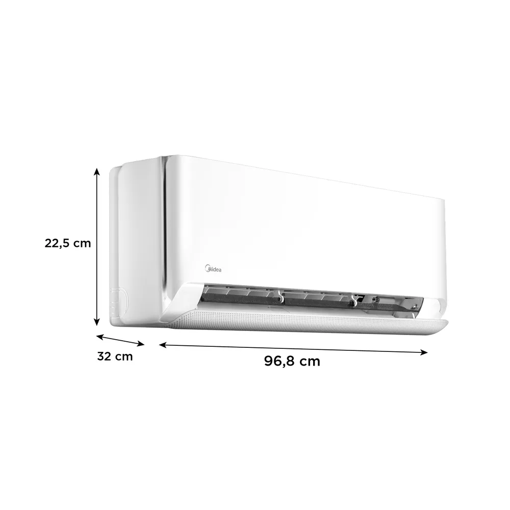 Midea Breezeless 18K 18000 BTU Frío/Calor Inverter Blanco, foto 10
