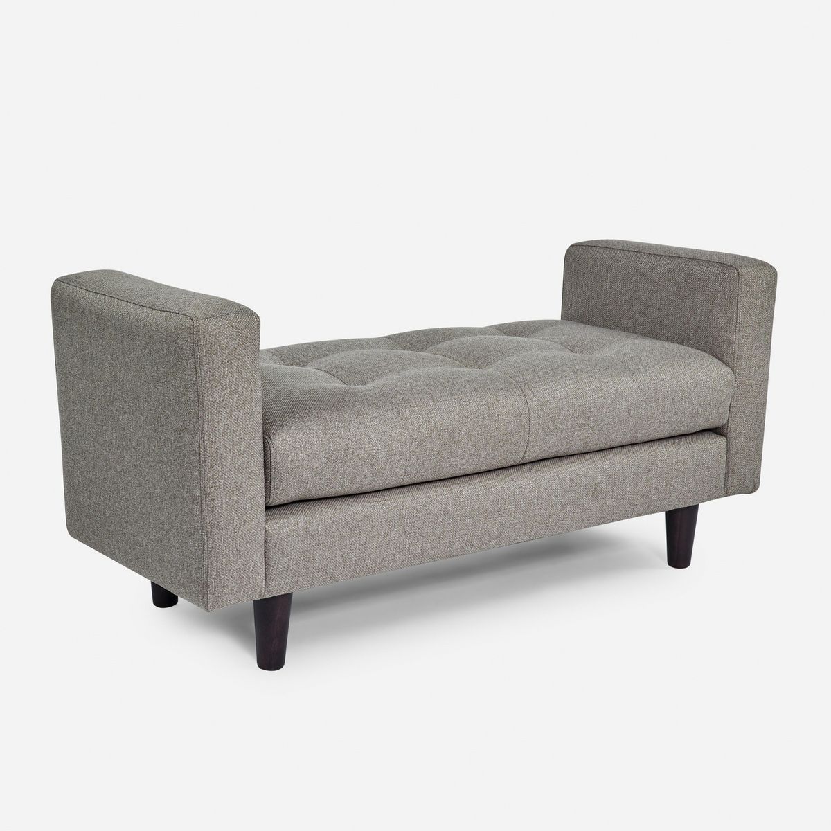 ROSEN - Banqueta Megan tela ceniza