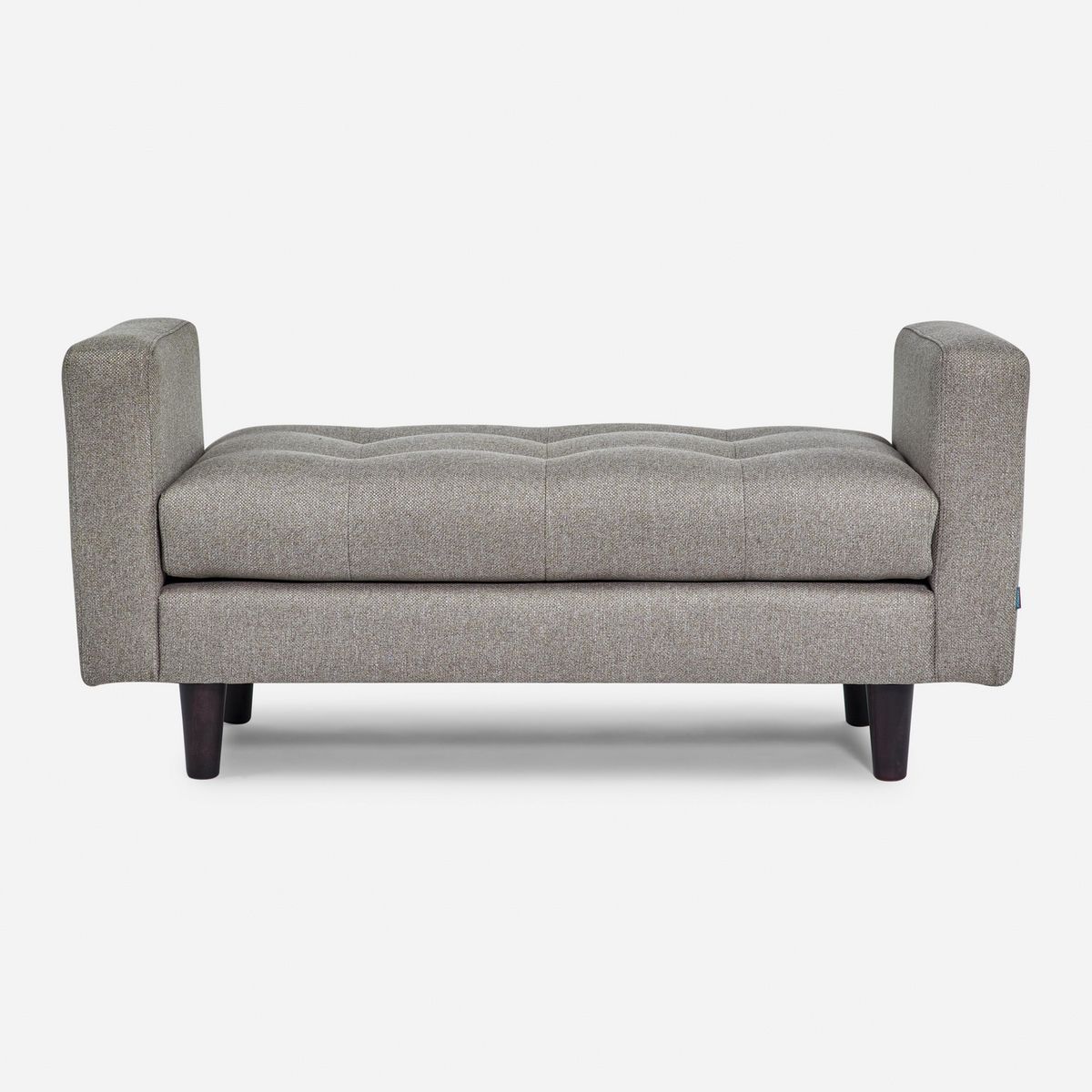 ROSEN - Banqueta Megan tela ceniza