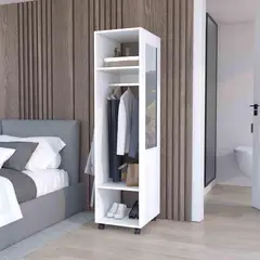 TUHOME - Clóset Custer 0 Puerta(s) 2 Repisa(s) 40xx48 cm Blanco
