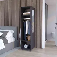 TUHOME - Clóset Custer 0 Puerta(s) 2 Repisa(s) 40xx48 cm Wengué