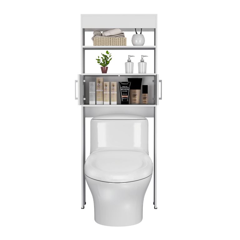 Mueble Organizador Baño Para Wc 62.4X160 Cm
