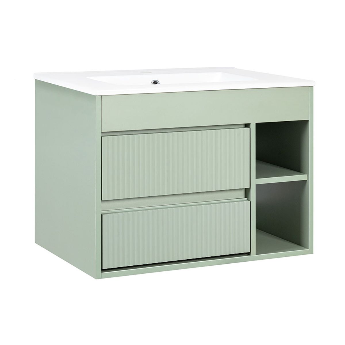 STRETTO - Mueble Baño París Sage Green 61x50x46.5 cm