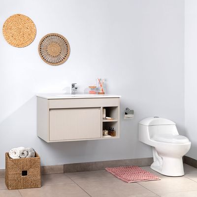 Imagen 2 del producto Kit Mueble de Baño Marsella Greige 61x45x46.5 cm
