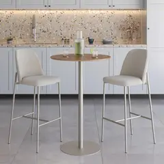 DECOCASA - Bar Orb Natural 101.5x67x67 cm