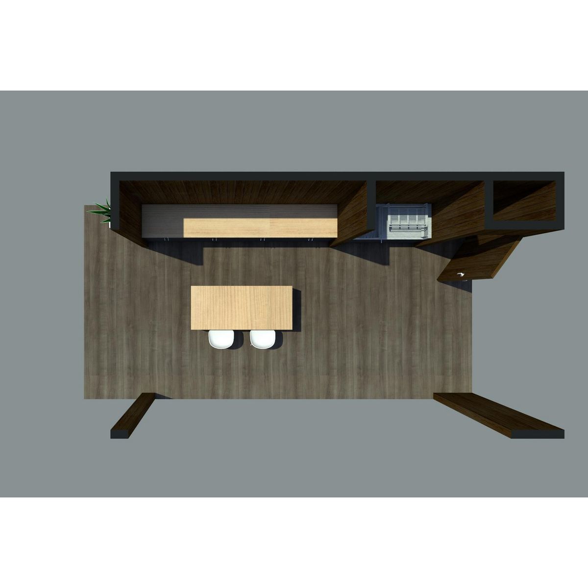 GENERICO - Quincho terraza para casas ecomodulares