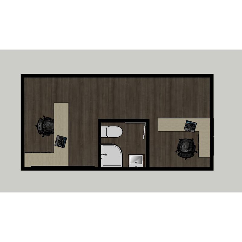  - Oficina 18 m2 con baño