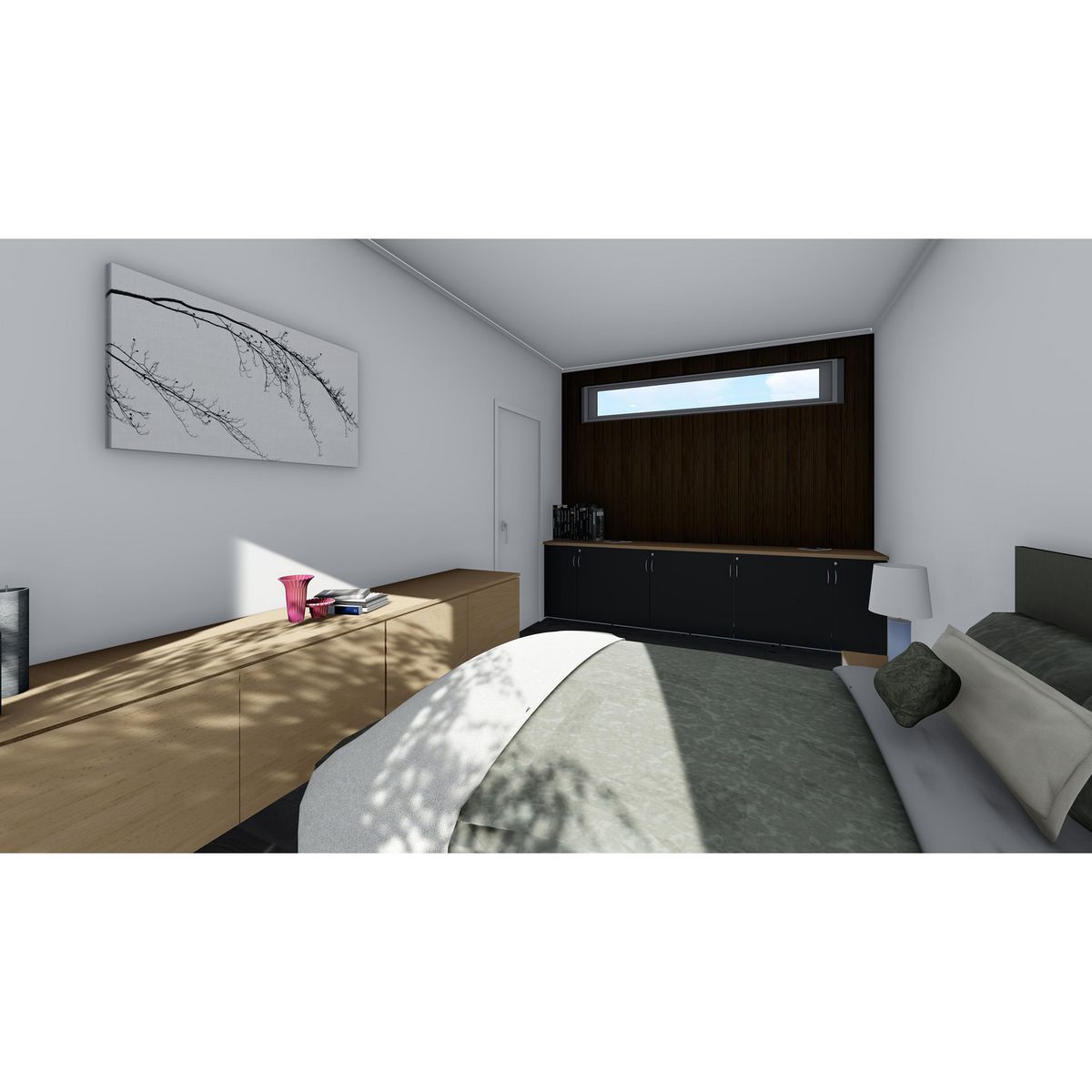 GENERICO - Dormitorio/dormitorio para casas ecomodulares