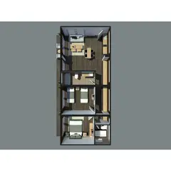undefined - Casa 4 Cápsulas (2 Dormitorios 2 Baños)
