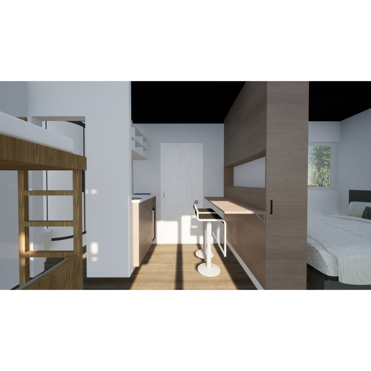 GENERICO - Casa Pequeña de 18 m2 2 Dormitorios 1 Baño