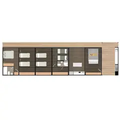 undefined - Casa 7 Cápsulas (4 Dormitorios 2 Baños 1 Quincho Terraza)