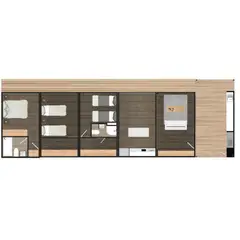 undefined - Casa 6 Cápsulas (3 Dormitorios 2 Baños 1 Quincho Terraza)