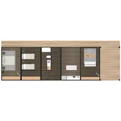 undefined - Casa 6 Cápsulas (2 Dormitorios 2 Baños 1 Terraza)