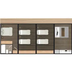 undefined - Casa 4 Cápsulas (3 Dormitorios 1 Baño)