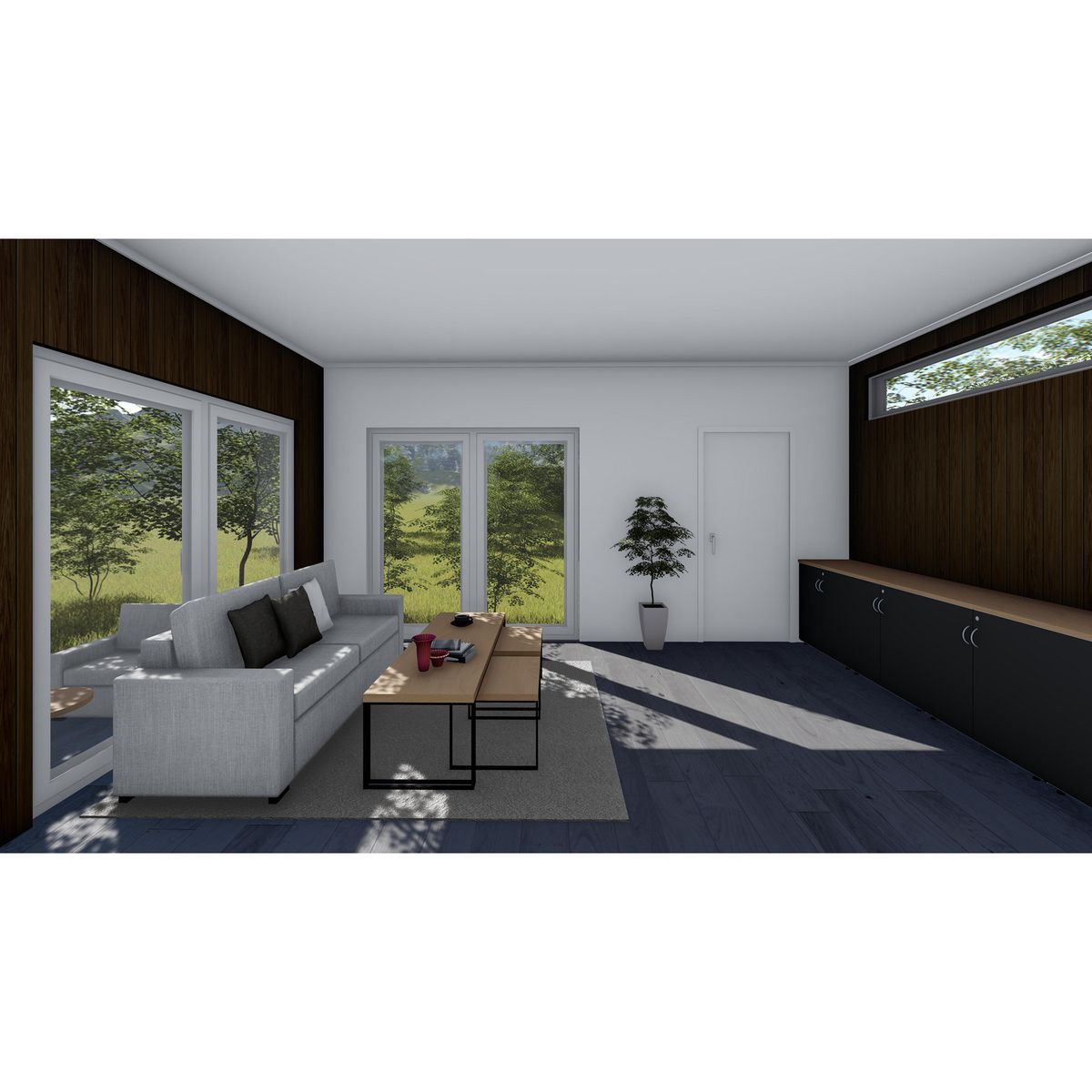 GENERICO - Living para casas ecomodulares