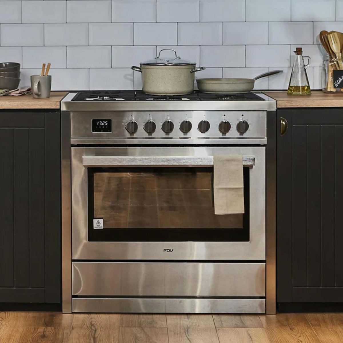 FDV - Cocina a Gas 5 Platos Gris 13297