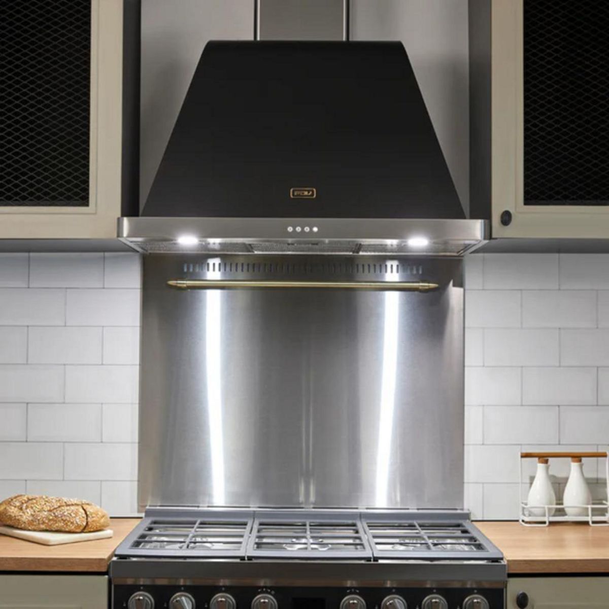 FDV - Campana Decorativa 90 cm Negro 14965